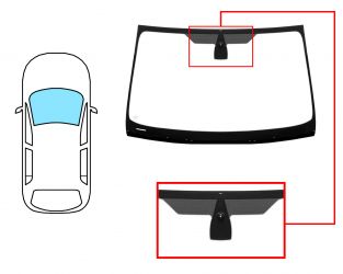 PARABRISAS FORD MONDEO 2007-2010 4/5 PUERTAS / FAMILIAR / DELANTERO / VERDE / CON BASE ESPEJO MODIFICADA / MOLDURAS PREMONTADAS