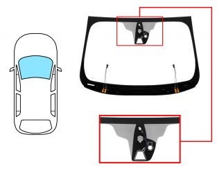 PARABRISAS FORD MONDEO 2014-2019 4/5 PUERTAS / FAMILIAR / DELANTERO / VERDE / ACUSTICO / TERMICO / CON BASE ESPEJO / CON SENSOR / CON SOPORTE CAMARA / MOLDURAS PREMONTADAS