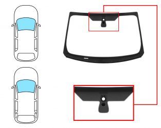PARABRISAS FORD FOCUS 2018-> 4/5 PUERTAS / FAMILIAR / DELANTERO / VERDE / ACUSTICO / CON BASE ESPEJO / CON SENSOR / MOLDURAS PREMONTADAS