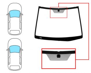 PARABRISAS HYUNDAI I20 2008-2012 3/5 PUERTAS / DELANTERO / INCOLORO / CON BASE ESPEJO 