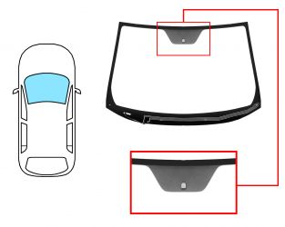 PARABRISAS HYUNDAI IX35 2009-2015 DELANTERO / VERDE / TERMICO / CON BASE ESPEJO 