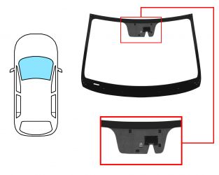 PARABRISAS HYUNDAI I20 2014-2018 5 PUERTAS / DELANTERO / VERDE / CON BASE ESPEJO / CON SOPORTE CAMARA