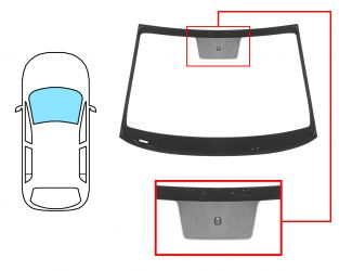 PARABRISAS HYUNDAI I20 2020-> DELANTERO / VERDE / ACUSTICO / CON BASE ESPEJO 