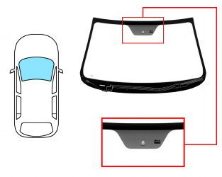 PARABRISAS KIA SORENTO 2009-2012 DELANTERO / VERDE / TERMICO / CON BASE ESPEJO / CON SENSOR 