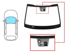 PARABRISAS KIA CEED 2018-2022 DELANTERO / VERDE / CON BASE ESPEJO / CON SENSOR / CON SENSOR ANTIVAHO / CON SOPORTE CAMARA 