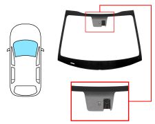 PARABRISAS KIA STONIC 2017-2021 5 PUERTAS / DELANTERO / VERDE / CON BASE ESPEJO / CON SOPORTE CAMARA