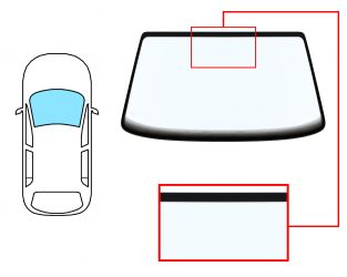 PARABRISAS LANCIA THEMA 1984-1994 DELANTERO / AZUL
