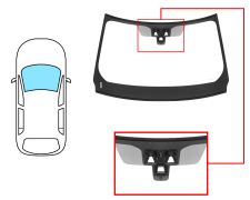 PARABRISAS LAND ROVER RANGE ROVER VELAR 2017-2020 DELANTERO / REFLECTANTE / ACUSTICO / CON SENSOR / CON SOPORTE CAMARA / MOLDURAS PREMONTADAS