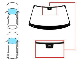 PARABRISAS MERCEDES CLASE E (W211) 2002-2006 4 PUERTAS / FAMILIAR / DELANTERO / REFLECTANTE / CON SENSOR / MOLDURAS PREMONTADAS