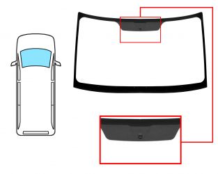 PARABRISAS VOLKSWAGEN CRAFTER 2006-2011 DELANTERO / INCOLORO / CON BASE ESPEJO 