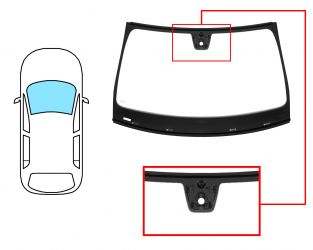 PARABRISAS MERCEDES CLASE A (W177) 2018-> DELANTERO / VERDE / ACUSTICO / CON BASE ESPEJO / CON SENSOR / MOLDURAS PREMONTADAS