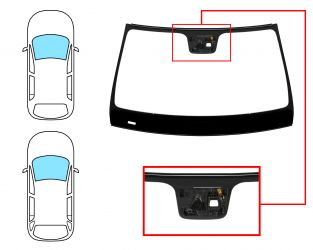 PARABRISAS MERCEDES CLASE E (W213) 2016-2020 4 PUERTAS / FAMILIAR / DELANTERO / VERDE / CON SENSOR / CON SOPORTE CAMARA / MOLDURAS PREMONTADAS 