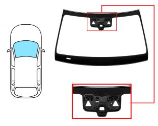 PARABRISAS MERCEDES CLASE GLC (X253) 2015-2020 DELANTERO / VERDE / ACUSTICO / CON SENSOR / CON SOPORTE CAMARA / PANTALLA INTEGRADA / MOLDURAS PREMONTADAS