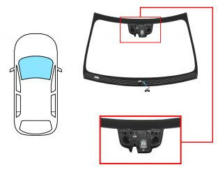 PARABRISAS MERCEDES CLASE S (W222) 2017-2020 DELANTERO / REFLECTANTE / ACUSTICO / TERMICO / CON SOPORTE CAMARA / PANTALLA INTEGRADA / MOLDURAS PREMONTADAS 