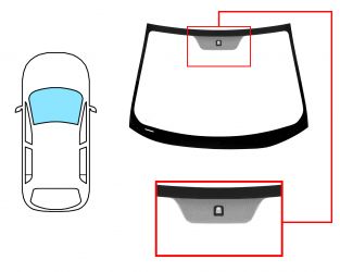 PARABRISAS MITSUBISHI LANCER 2007-2016 4/5 PUERTAS / DELANTERO / VERDE / CON BASE ESPEJO 