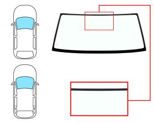 PARABRISAS MITSUBISHI MONTERO 1991-1997 3/5 PUERTAS / DELANTERO / VERDE