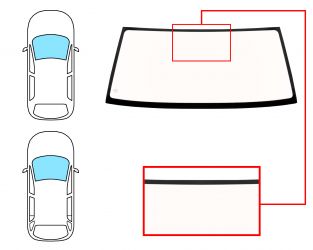 PARABRISAS MITSUBISHI MONTERO 1991-1997 3/5 PUERTAS / DELANTERO / BRONCE