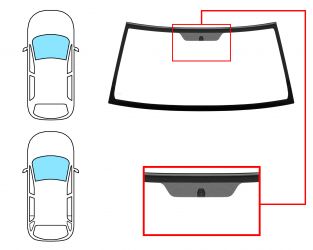PARABRISAS MITSUBISHI MONTERO 2000-2003 MODELO IO / 3/5 PUERTAS / DELANTERO / VERDE