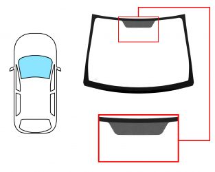 PARABRISAS NISSAN PIXO 2009-2014 DELANTERO / VERDE