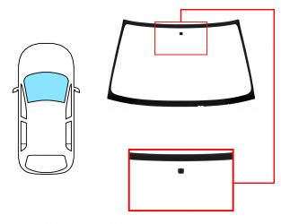 PARABRISAS NISSAN PRIMERA 1999-2002 4/5 PUERTAS / FAMILIAR / DELANTERO / VERDE / CON BASE ESPEJO 