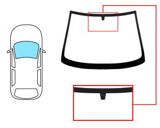 PARABRISAS OPEL ASTRA G 2000-2004 2 PUERTAS / CABRIO / DELANTERO / REFLECTANTE / CON BASE ESPEJO