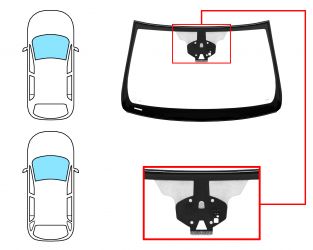 PARABRISAS OPEL INSIGNIA 2009-2014 4/5 PUERTAS / FAMILIAR / DELANTERO / REFLECTANTE / CON BASE ESPEJO / CON SENSOR / CAMARA CARRIL / CAMARA SEÑALES / MOLDURAS PREMONTADAS