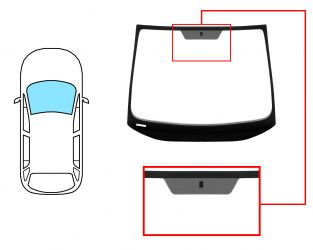 PARABRISAS OPEL ZAFIRA A 1999-2005 DELANTERO / REFLECTANTE / CON BASE ESPEJO