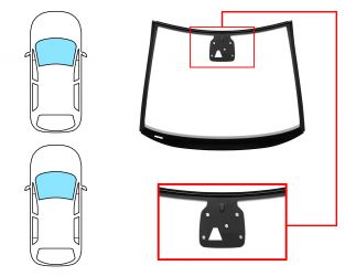PARABRISAS OPEL CORSA E 2015-2019 3/5 PUERTAS / DELANTERO / VERDE / CON BASE ESPEJO / CON SOPORTE CAMARA / MOLDURAS PREMONTADAS
