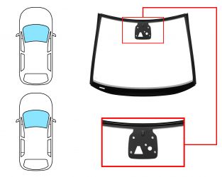 PARABRISAS OPEL CORSA E 2015-2019 3/5 PUERTAS / DELANTERO / VERDE / CON BASE ESPEJO / CON SENSOR / CON SOPORTE CAMARA / MOLDURAS PREMONTADAS