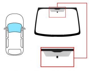PARABRISAS PEUGEOT 1007 2004-2010 DELANTERO / REFLECTANTE / CON BASE ESPEJO