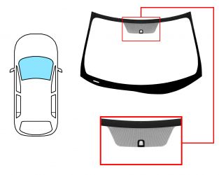 PARABRISAS CITROEN C4 AIRCROSS 2012-2017 DELANTERO / VERDE / CON BASE ESPEJO