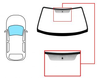 PARABRISAS RENAULT MEGANE 1996-1999 COUPE / CABRIO / DELANTERO / REFLECTANTE / CON BASE ESPEJO