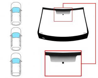 PARABRISAS RENAULT MEGANE 2002-2006 3/4/5 PUERTAS / FAMILIAR / DELANTERO / VERDE / CON BASE ESPEJO