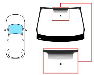 PARABRISAS RENAULT MEGANE 2008-2012 3 PUERTAS / DELANTERO / VERDE / CON BASE ESPEJO