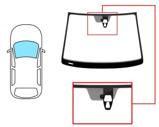 PARABRISAS SEAT MII 2012-2020 3/5 PUERTAS / DELANTERO / VERDE / CON BASE ESPEJO / CON SOPORTE CAMARA / MOLDURAS PREMONTADAS 