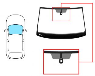 PARABRISAS SEAT ATECA 2020-> DELANTERO / VERDE / ACUSTICO / CON BASE ESPEJO / CON SENSOR / MOLDURAS PREMONTADAS