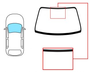 PARABRISAS SUZUKI ALTO 2002-2006 DELANTERO / VERDE 