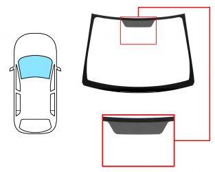 PARABRISAS SUZUKI ALTO 2009-2014 DELANTERO / VERDE 