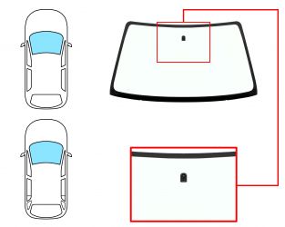 PARABRISAS SUZUKI GRAND VITARA 1999-2001 3/5 PUERTAS / DELANTERO / VERDE / CON BASE ESPEJO / SIN SERIGRAFIA