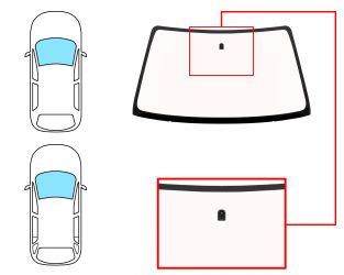 PARABRISAS SUZUKI GRAND VITARA 1999-2001 3/5 PUERTAS / DELANTERO / BRONCE / CON BASE ESPEJO