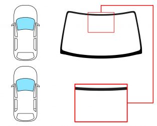 PARABRISAS SUZUKI IGNIS 2000-2003 3/5 PUERTAS / DELANTERO / VERDE 