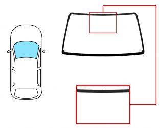 PARABRISAS SUZUKI JIMNY 1998-2006 DELANTERO / VERDE 