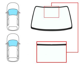 PARABRISAS TOYOTA CARINA 1992-1997 4/5 PUERTAS / FAMILIAR / DELANTERO / AZUL
