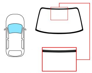 PARABRISAS TOYOTA CELICA 1989-1994 COUPE / CABRIO / DELANTERO / AZUL