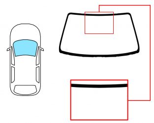 PARABRISAS TOYOTA CELICA 1994-1999 COUPE / CABRIO / DELANTERO / AZUL