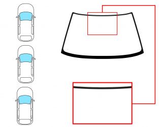 PARABRISAS TOYOTA COROLLA 1987-1992 3/4/5 PUERTAS COMPACT / FAMILIAR / DELANTERO / VERDE