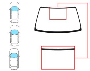 PARABRISAS TOYOTA COROLLA 1997-2000 3/4/5 PUERTAS / FAMILIAR / DELANTERO / VERDE