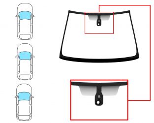 PARABRISAS TOYOTA COROLLA 2002-2004 3/4/5 PUERTAS / FAMILIAR / DELANTERO / VERDE / CON BASE ESPEJO / CON SENSOR REDONDO