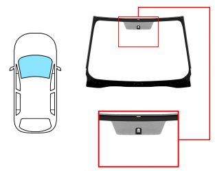 PARABRISAS TOYOTA VERSO S 2010-2015 DELANTERO / VERDE / ACUSTICO / CON BASE ESPEJO