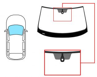 PARABRISAS SEAT TARRACO 2018-> DELANTERO / VERDE / ACUSTICO / CON BASE ESPEJO / CON SENSOR / MOLDURAS PREMONTADAS